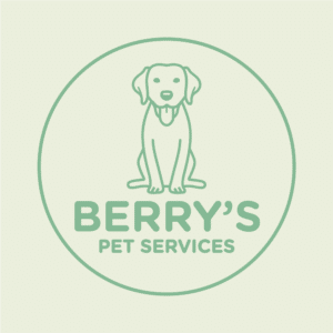 Dog boarding, pet sitting and dog walking - Berry's Pet Services Logo